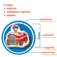 Набір магнітів Щенячий патруль "Командна робота" ML4034-32