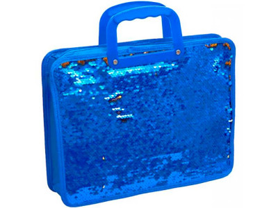 Сумка пластикова з паєтками 106950_Blue