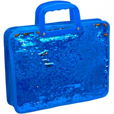 Сумка пластикова з паєтками 106950_Blue