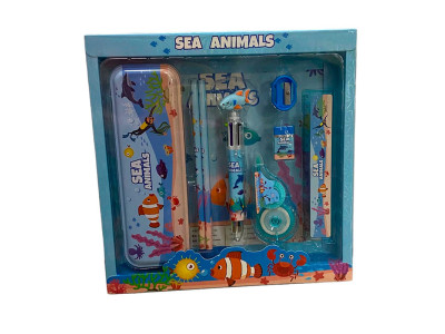 Канцелярський набір Голубий 8021Г