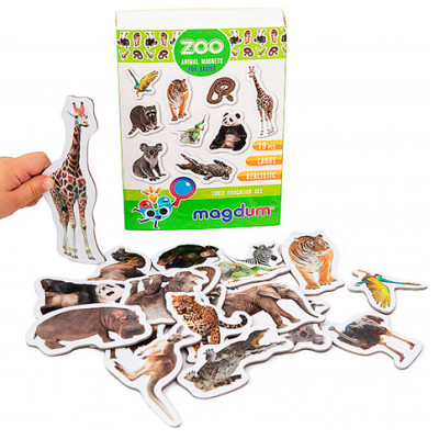 Магнітний набір "Зоопарк" фото, англ.мовою ML4031-02 EN