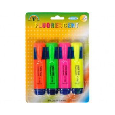 Набір текстовиділювачів 4 кольори СТ-700