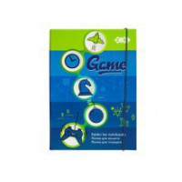 Папка для зошитів "GAME" (картонна, на гумках) ZB17.14959