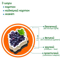 Магнітний набір "Фрукти та ягоди" ML4031-11 EN