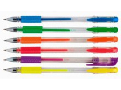 Набір гелевих ручок "NEON" (6 штук) ZB.2201-99