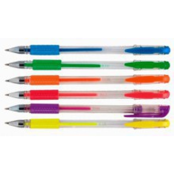 Набір гелевих ручок "NEON" (6 штук) ZB.2201-99