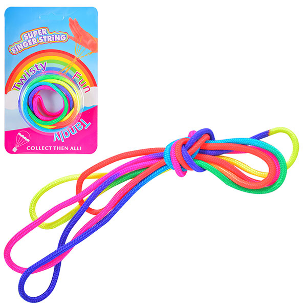 Райдужний канат 18 м для гри на руках SK221502 в блістері SK221502