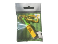 Свисток Tigres спортивний з ремінцем 39942_Green-Yellow