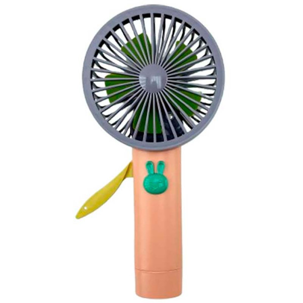 Ручний механічний вентилятор 19 см KD097_Violet Ручний механічний вентилятор 19 см KD097_Violet