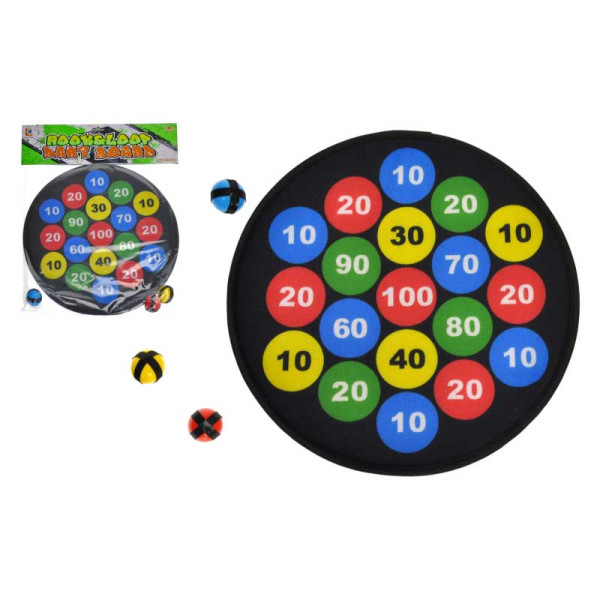 Дартс на липучках 36см в кульку 36-4 р.445*365*35см 364