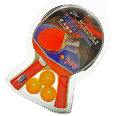 Ракетки для настільного тенісу KEPAI з м'ячиками KP-0229 Ракетки для настільного тенісу KEPAI з м'ячиками KP-0229