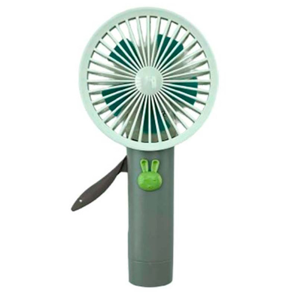 Ручний механічний вентилятор 19 см KD097_White Ручний механічний вентилятор 19 см KD097_White