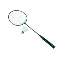 Бадмінтон 2 ракетки та воланчик в чохлі BD2103_Black-Red Бадмінтон 2 ракетки та воланчик в чохлі BD2103_Black-Red