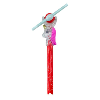 Музичний вітряк зі світлом Єдиноріг А801_Red