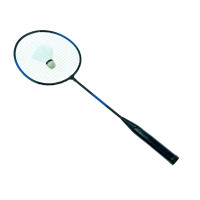 Бадмінтон 2 ракетки та воланчик в чохлі BD2103_Black-Blue