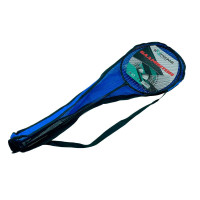 Бадмінтон 2 ракетки та воланчик в чохлі BD2103_Black-Blue