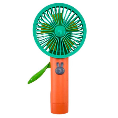 Ручний механічний вентилятор 19 см KD097_Green Ручний механічний вентилятор 19 см KD097_Green