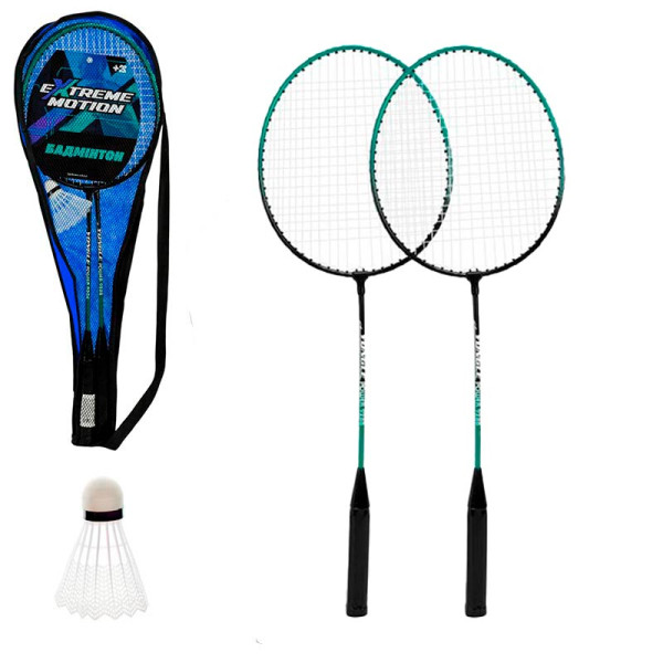 Набір для гри в Бадмінтон 60 см в сумці з воланом BD2612_Green