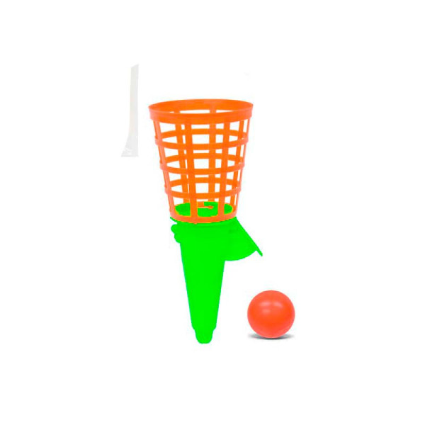 Іграшка пастка ракетка і м'ячик 298-1_Orange