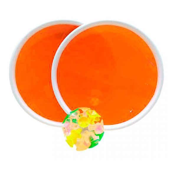 Гра з липучкою 2 тарілки і м'ячик CL2478_Orange