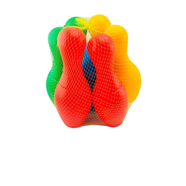 Дитячі кеглі 6 шт 0725 Дитячі кеглі 6 шт 0725