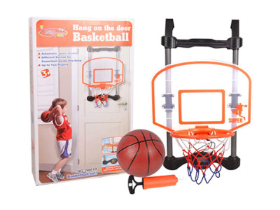 Баскетбольне кільце підвісне звук із лічильником до в коробці 39881B