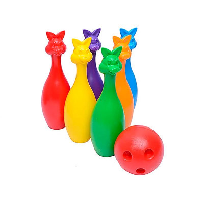 Набір для гри в боулінг "Кеглі Зайці" 023