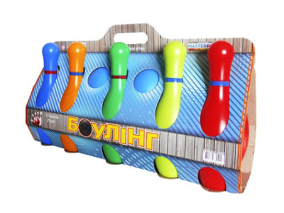 Дитячі кеглі для боулінгу 10 шт 1-002