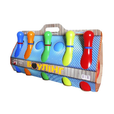 Дитячі кеглі для боулінгу 10 шт 1-002