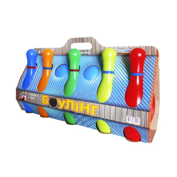 Дитячі кеглі для боулінгу 10 шт 1-002