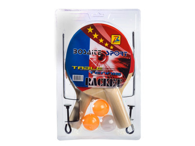 Теніс настільний 2 ракетки 3 м'ячики в слюді з сіткою 2026 Теніс настільний 2 ракетки 3 м'ячики в слюді з сіткою 2026