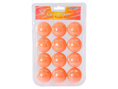 Тенісні м'ячики ABS блистер.12 шт TT2133 Тенісні м'ячики ABS блистер.12 шт TT2133