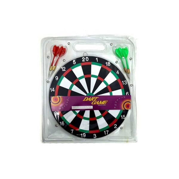 Дартс з дротиками "12 на блістері D2012W р.28.8*28.8*1см D2012W