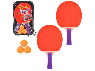 Теніс настільний2 ракетки 3 м'ячики в чохлі E33341
