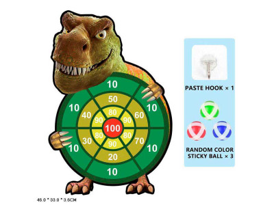 Дартс Динозавр 3 мячики в комплекті TT935