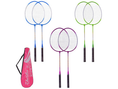 Бадмінтон 2 ракетки воланчик в сумці 3 кольори E39863 E39863 Бадмінтон 2 ракетки воланчик в сумці 3 кольори E39863 E39863