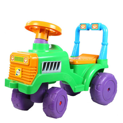 Машинка для катання БЕБІ ТРАКТОР зелений * 931_З