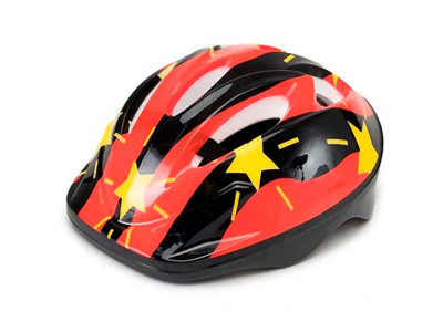 Захисний дитячий шолом для катання 24.5*20 см Z41492_Red-Yellow