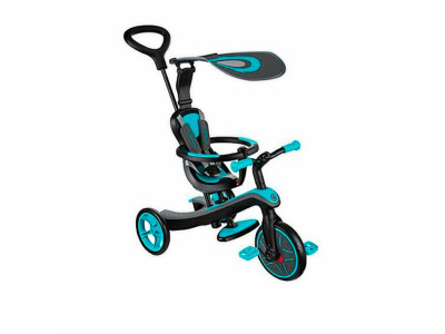 Велосипед дитячий GLOBBER серії EXPLORER TRIKE 4в1 бірюзовий до 20кг 3 к 632-105