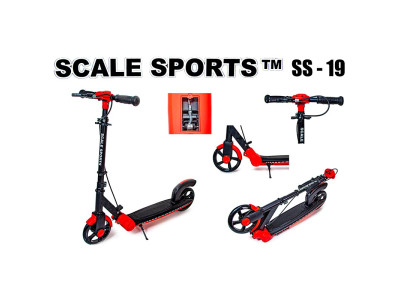 Двоколісний самокат Scale Sports Червоний SS19_Red