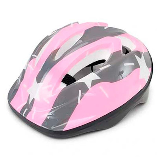 Захисний дитячий шолом для катання 24.5*20 см Z41492_Pink-Gray