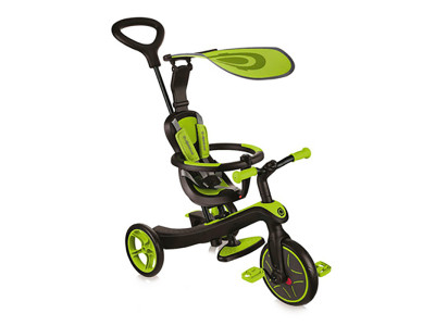 Велосипед дитячий GLOBBER серії EXPLORER TRIKE 4в1 зелений до 20кг 3 кол 632-106