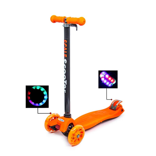 Самокат Scooter Maxi Помаранчевий SCM_Orange