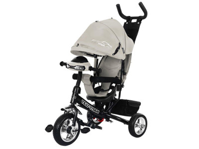 Велосипед триколісний TILLY TITAN T-348 Сірий Велосипед триколісний TILLY TITAN T-348 Сірий