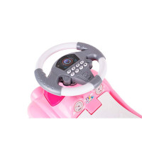 Толокар Технок "Автомобіль для прогулянок" рожевий зі звуком 6658