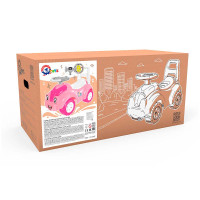 Толокар Технок "Автомобіль для прогулянок" рожевий зі звуком 6658