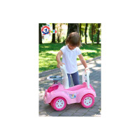 Толокар Технок "Автомобіль для прогулянок" рожевий зі звуком 6658