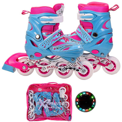 Ролики L металева рама колеса PVC зі світлом R2074