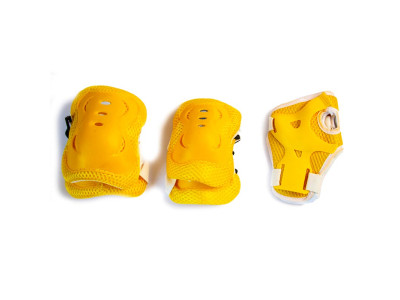 Захисний комлект для катання S Жовтий ZKS_Yellow