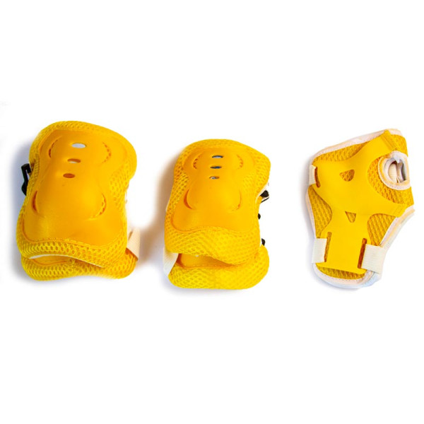 Захисний комлект для катання S Жовтий ZKS_Yellow